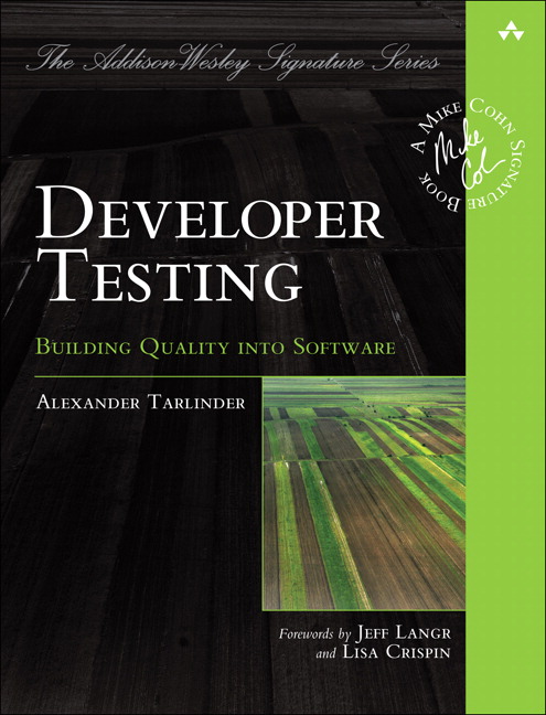 Developer Testing Front Cover